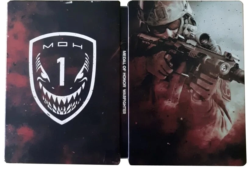 MEDAL OF HONOR WARFIGHTER LIMITED STEELBOOK PS4 PC XBOX ONE G1 METAL CASE | eBay