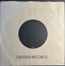 Geffen 45rpm commercial/company sleeves: Lot of 4