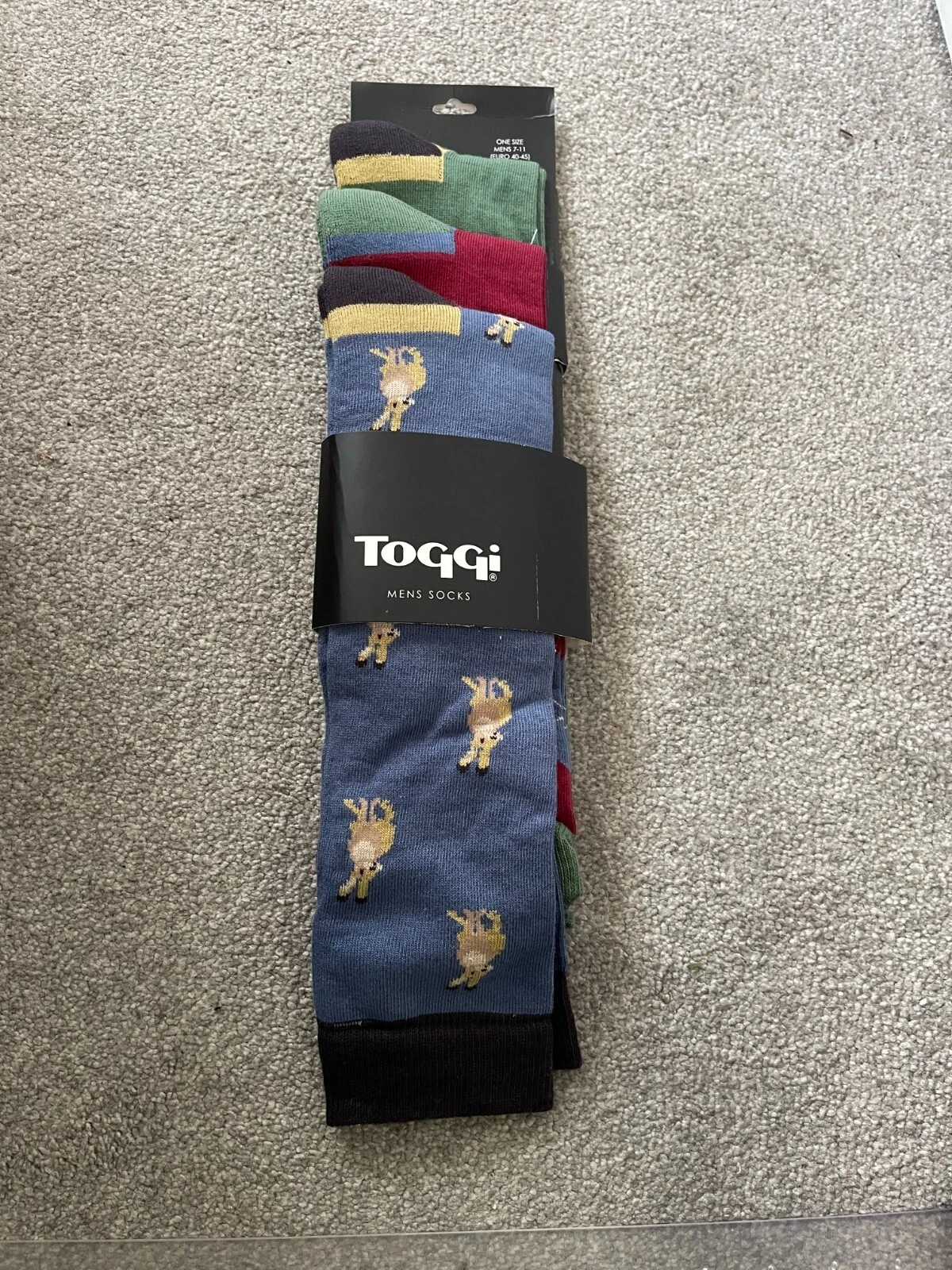 TOGGI MENS COUNTRY SOCKS OUTDOORS EQUINE - SIZE 7-10