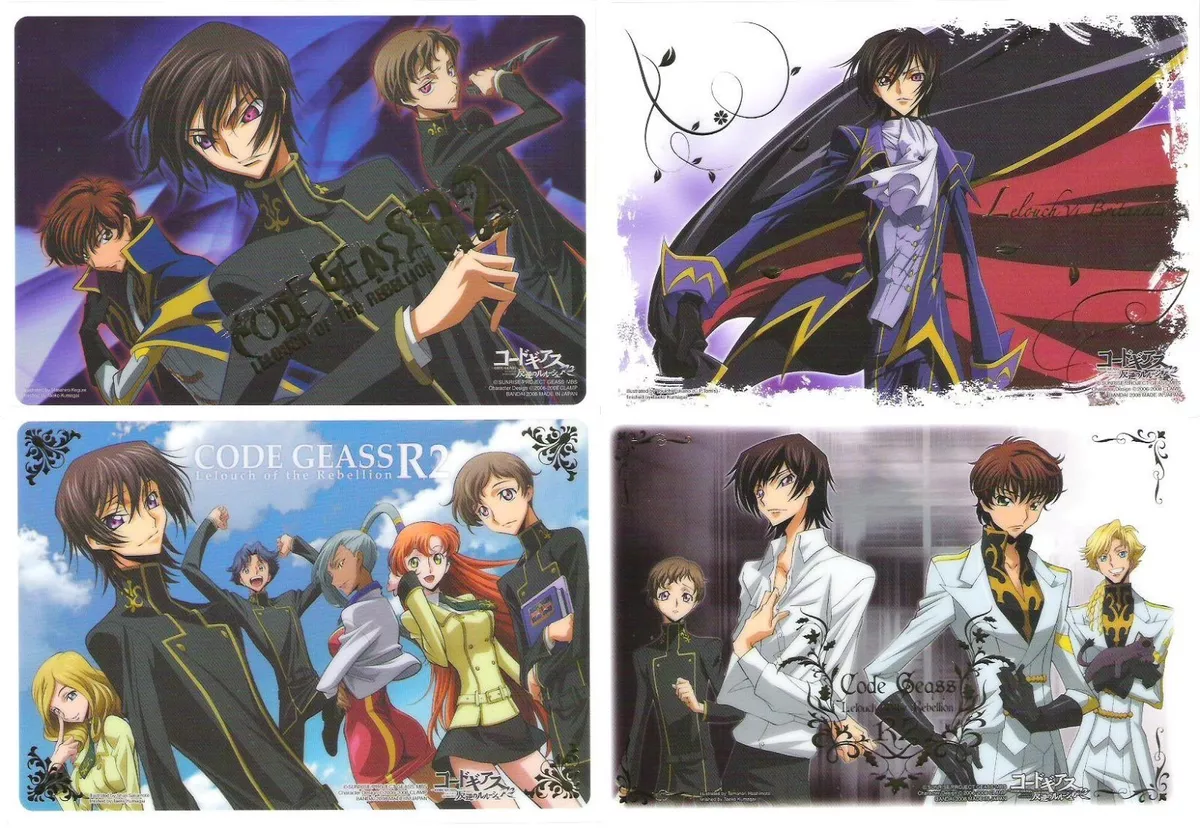 Code Geass R2 - Lelouch vi Britannia & Rolo Lamperouge & Suzaku