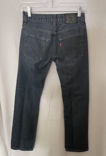Levi’s 511 Slim Jeans Boys 12 Regular Blue Medium Wash Denim Straight - Picture 2 of 5