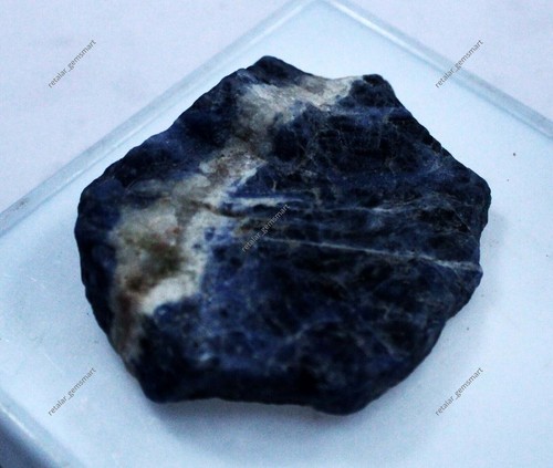 278.65 Carat Natural Earth Mined Raw Blue Sodalite Rough Uncut Loose Gemstone - Picture 4 of 7