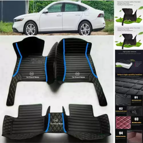For Mini Car Floor Mats Waterproof Luxury Custom PU Leather Carpets All Models - Foto 8 di 29
