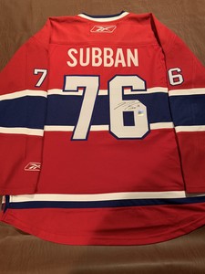 pk subban canadiens jersey