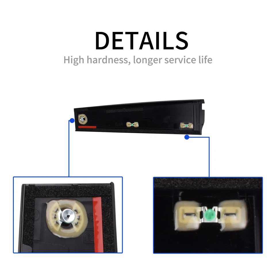 黑色后门窗装饰贴花适用于 2015 - 2018 雪佛兰 Suburban 926 - 247/248 — 第 3/4 张图片