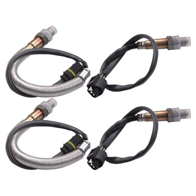 4X Oxygen Sensor Up+Downstream For BMW 550i 11-15 650i 750i Alpina B6 X5 X6 4.4L
