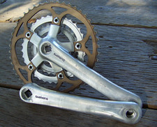 Vintage Shimano Deore XT MTB Triple Crankset