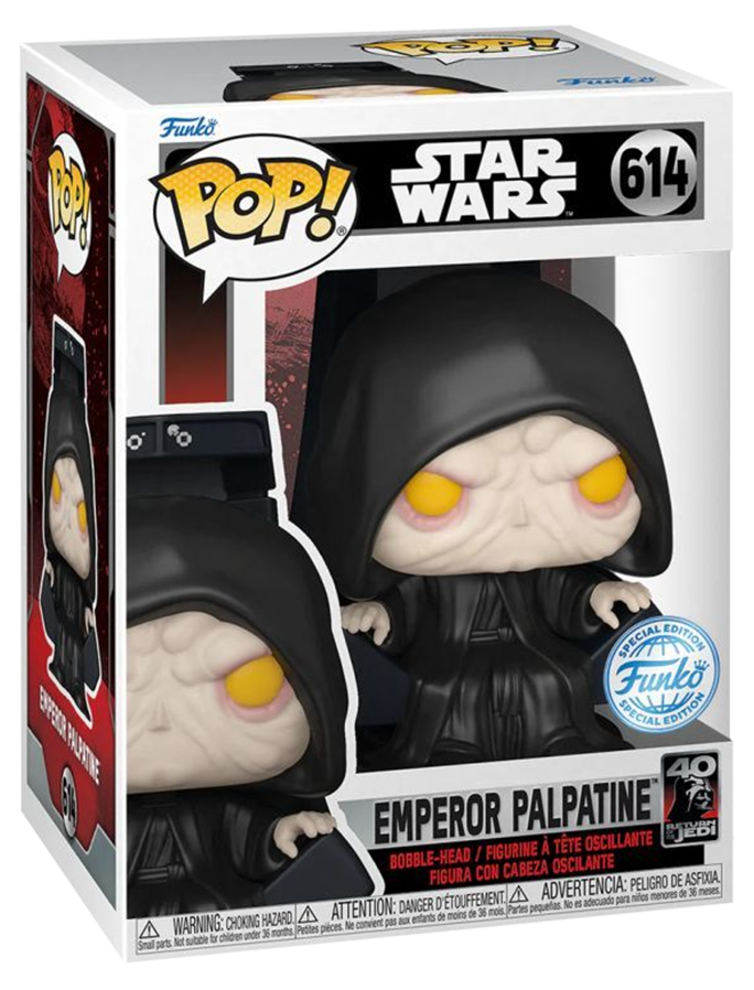 Funko POP! Star Wars Return Of The Jedi 40th #614 Emperor