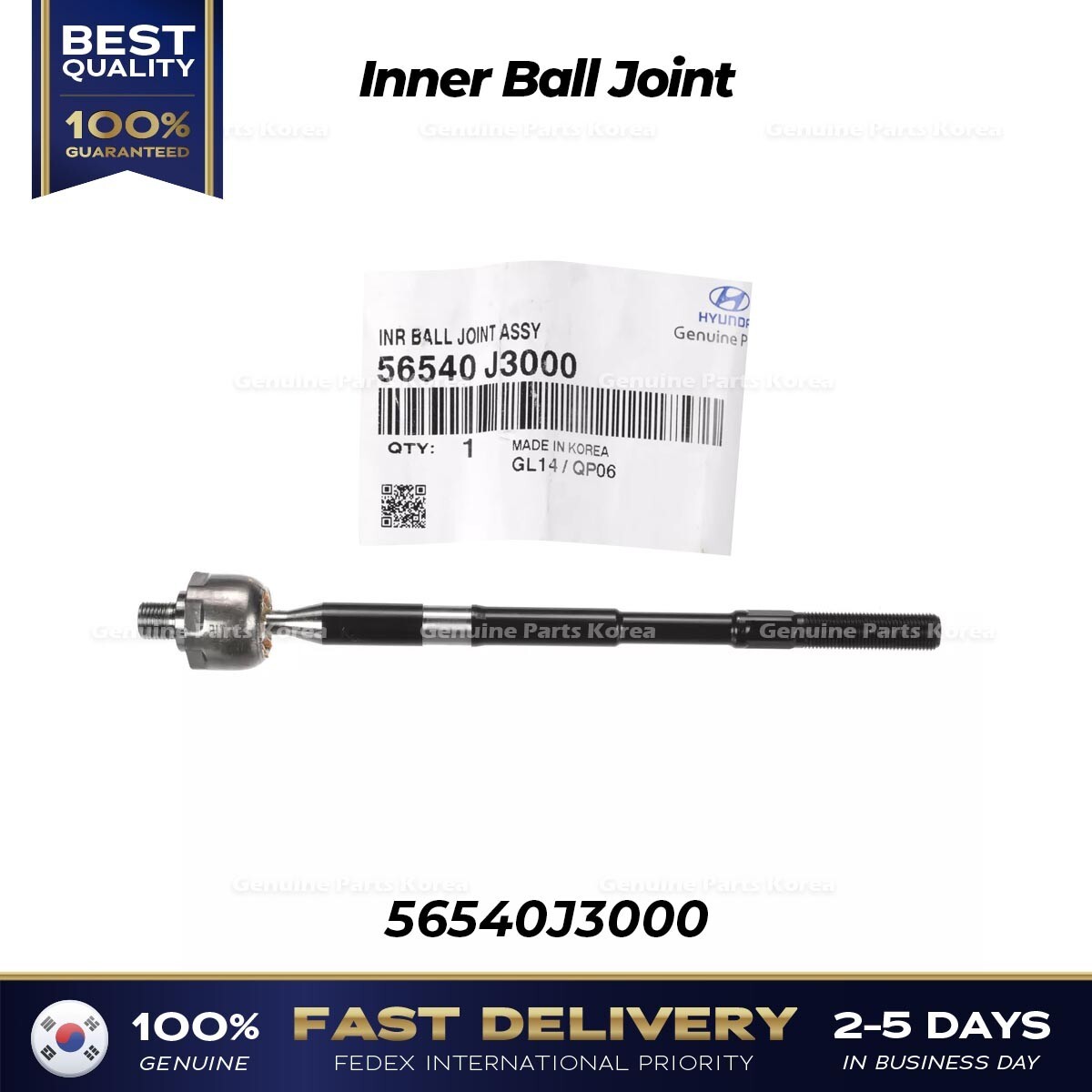 .ᐟ‪.ᐣ　アームセット ⭐Genuine⭐ Inner Ball Joint 56540J3000 for Hyundai Veloster