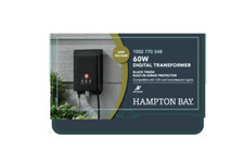 H B Low-Voltage 60-Watt Landscape Lighting Transformer with Dusk to Dawn Sensor