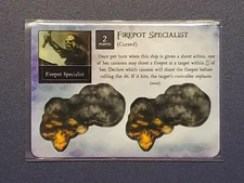 Firepot Specialist Cursed-At Ocean's Edge 021 NEW/UNPUNCHED Wizkids - UNCOMMON 