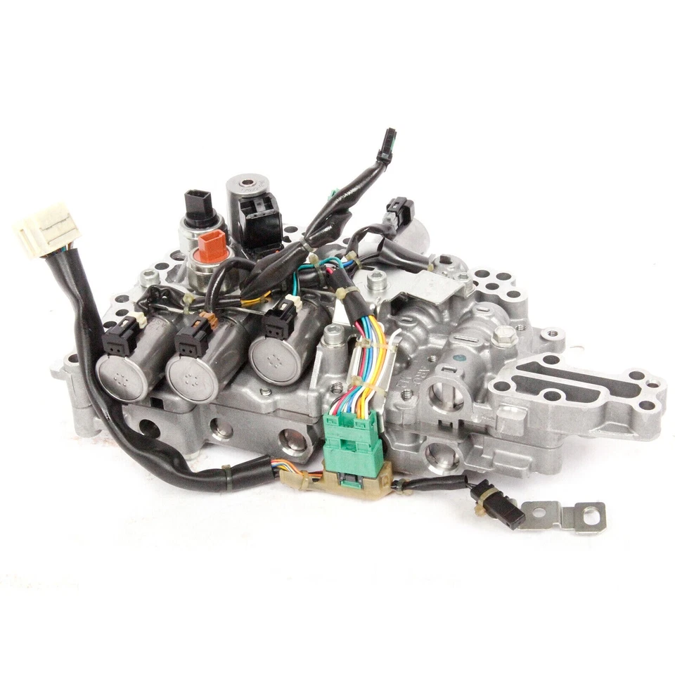 Cuerpo de válvula de transmisión CVT con solenoides para Nissan Altima 2014-2018 2,5 L JF016E Foto 2 de 3
