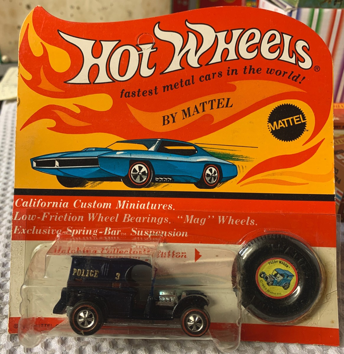 RARE PADDY WAGON 1970 Canada pack original Unpunched MISBP Hot