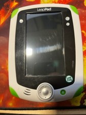 LeapFrog LeapPad 32200 White/Green With One Game TESTED Kids Learning