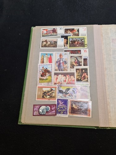 Grande album USSR FRANCOBOLLO PERIODO SOVIETICO COLLEZIONE. - Foto 11 di 24