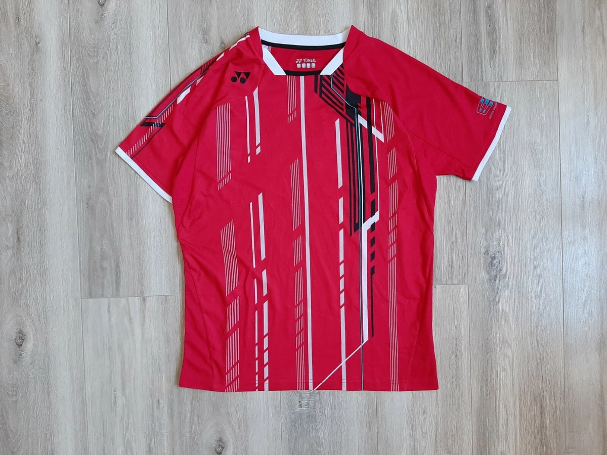 Badminton Yonex Red Jersey Size M Camiseta Austria eBay