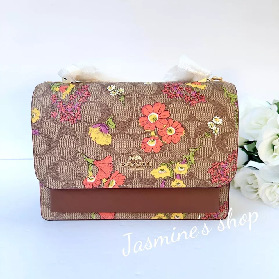 【Coach 】Klare クロスボディFLORAL PRINT CBM06 Coach Klare Crossbody With Floral Print | Brixton Baker