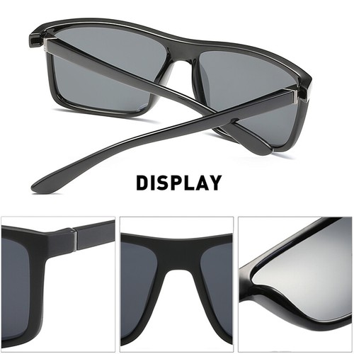 Vintage Polarized Sunglasses 90s Retro Eyewear Driving Fishing Travel Glasses - Picture 4 of 19