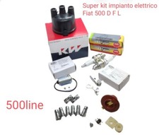 Kit completo Revisione Impianto Elettrico Spinterogeno  Fiat 500 D FL Epoca 
