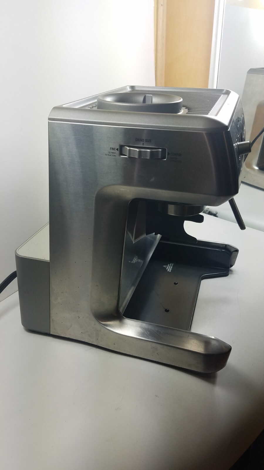 Breville BES870XL Barista Express Espresso Machine Stainless Steel (See