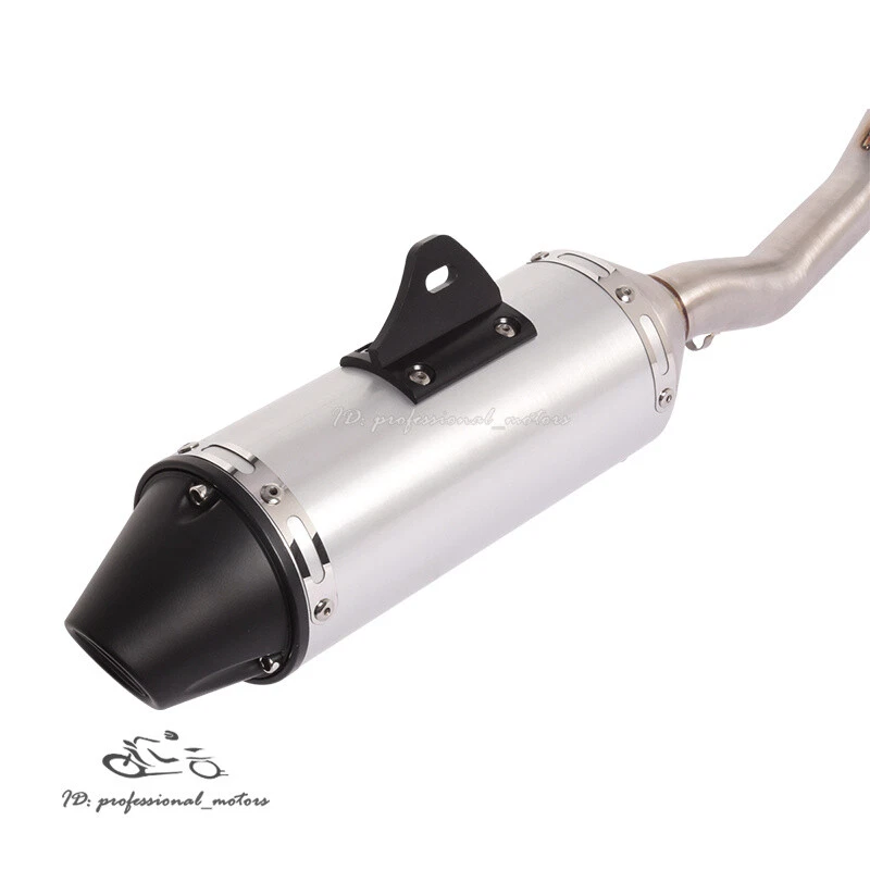 CRF230F 2003-2019 para Honda CRF150F sistema de escape eslabón delantero tubo silenciador puntas Foto 4 de 4