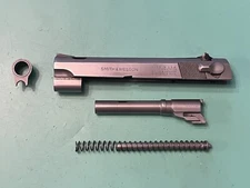 USED SMITH & WESSON 59 COMPLETE SLIDE BARREL SPRING *CUSTOM PORTED* SILVER