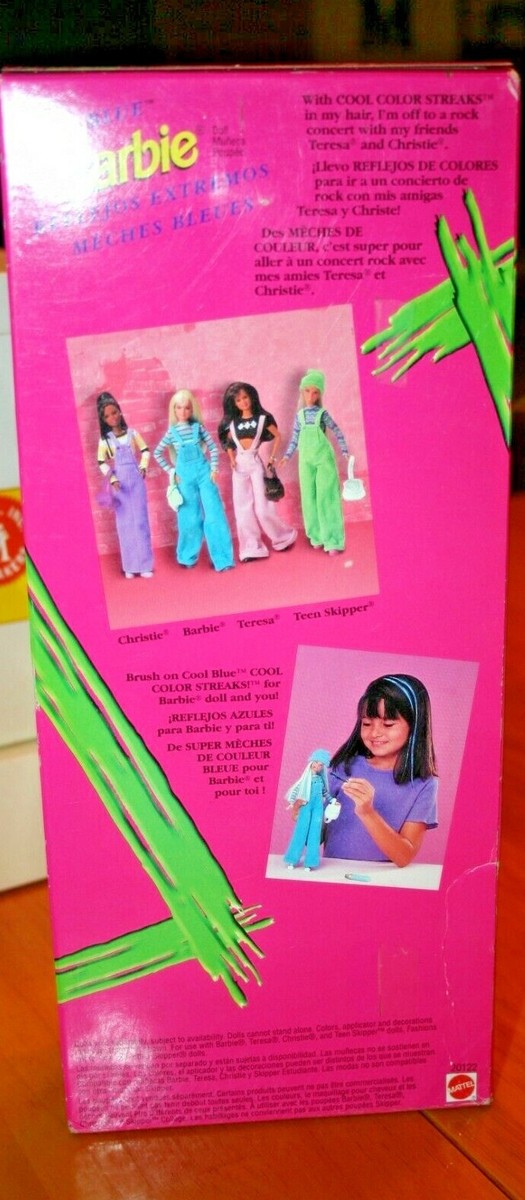 1997 Cool Blue Barbie in Foreign Box-Spanish/French-Inside different-New in  Box