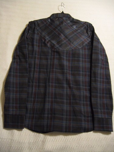 Marc Ecko Cut & Sew Liberty Oaks LS Woven Black Color Shirt Size: Small - Picture 6 of 12