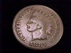 1885 Indian Head Cent, Good  Grade