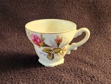 Vintage "Moss Rose" Teacup - VCC0497