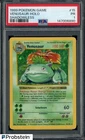 1999 Pokemon Game Shadowless #15 Venusaur Holo PSA 1 PR