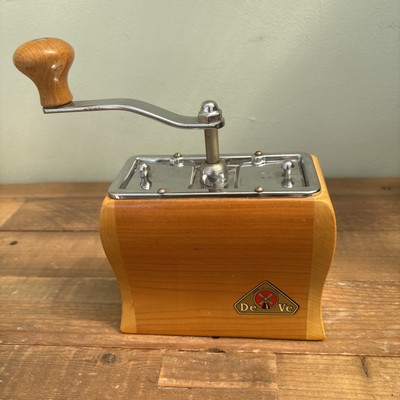 Vintage Holz De Ve Dutch Kaffeemühle Mühle Made In Holland Retro 50er 275 K 