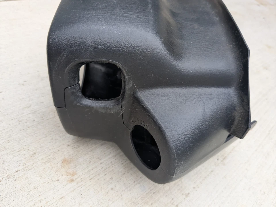 Cubierta de columna de dirección 96-00 Toyota RAV4 cubierta con inclinación genuina OEM - negra Foto 4 de 4