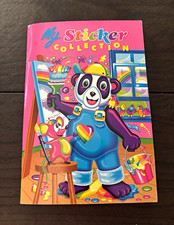 Lisa Frank Panda Painter My Sticker Collection Animals Sticker Book, Multicolor