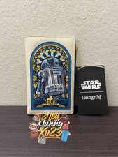 Image of Loungefly Star Wars R2-D2 Stained Glass Portrait Wallet