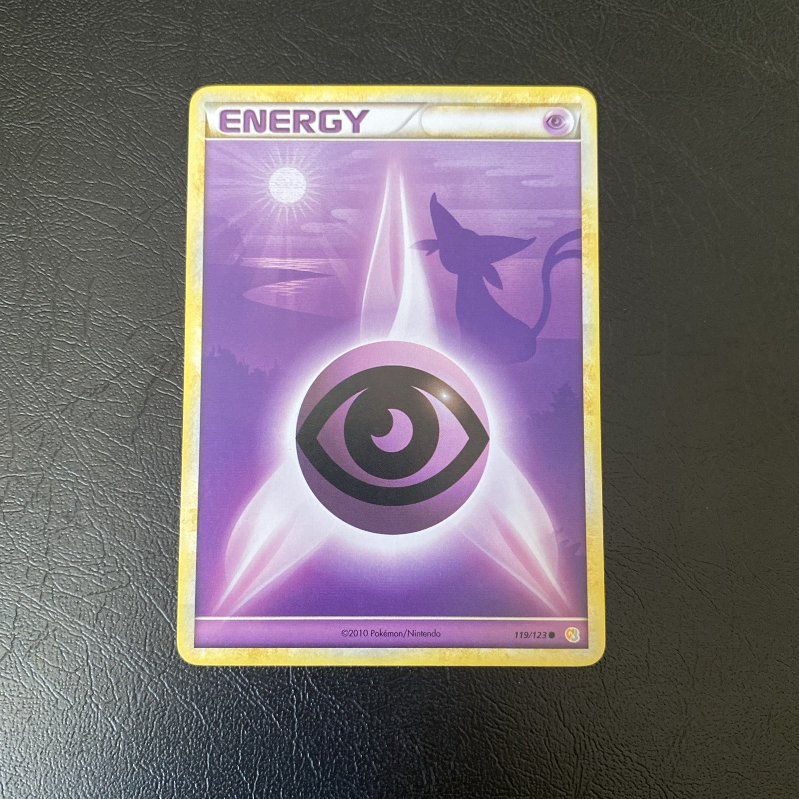 Psychic Energy 119/123 LP Pokémon TCG Heartgold & Soulsilver