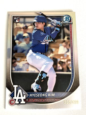 2025 Bowman Chrome - Hyeseong Kim, Hyeseong Kim #2 Refractor /499 (RC)