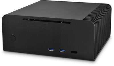 Streacom FC8 ALPHA schwarz lüfterloses Heimkino Aluminiumgehäuse