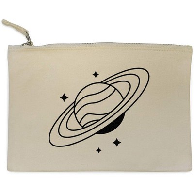 Canvas-Clutch / Zubehörkoffer ''Saturn Planet Outline'' (CL00048707)