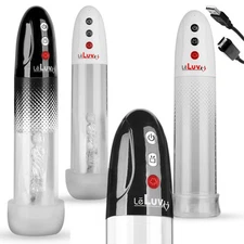 LeLuv 3-Speed iPump Penis Pump Rechargable Wireless with Seal or Magic Sleeve™