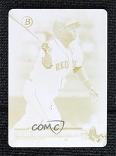 2017 Bowman Prospects Printing Plate Yellow 1/1 Rafael Devers #BP101 1v3