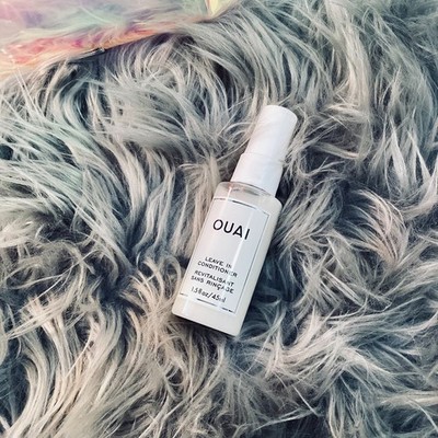 OUAI Leave In Conditioner 1.5 fl oz 45 mL Large Travel Size NEW