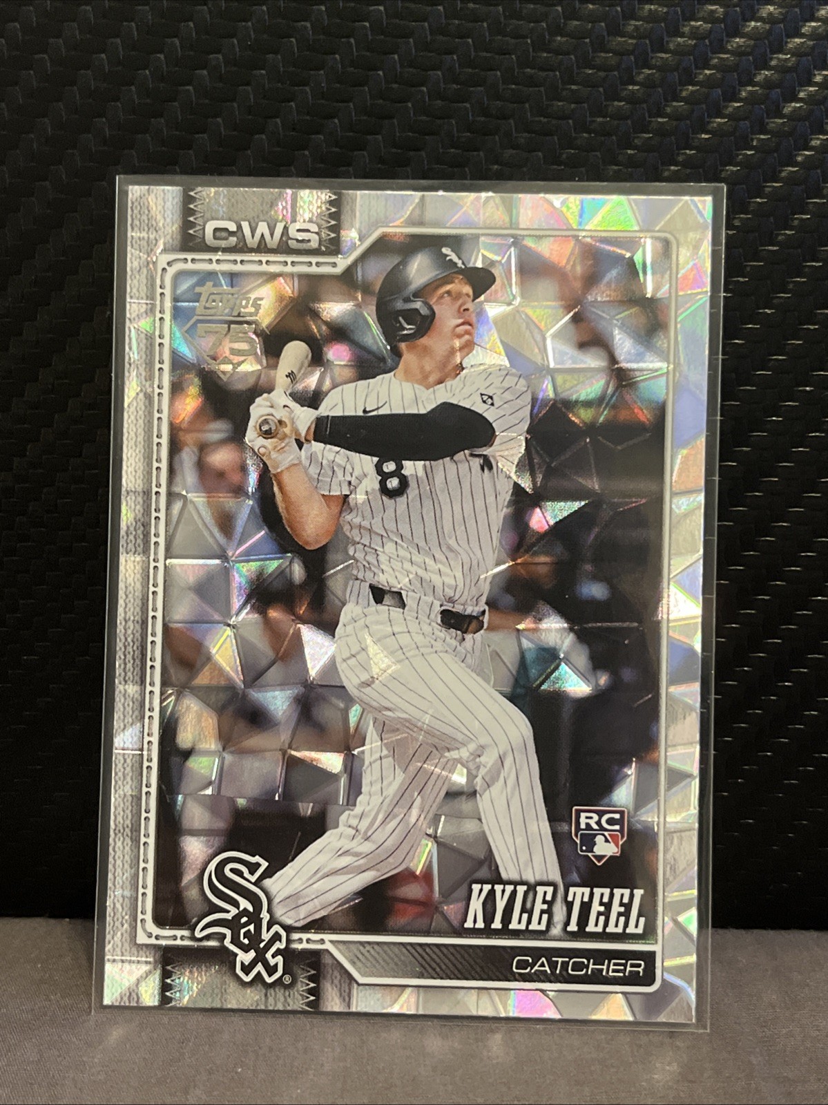 Topps Series 1 2026 Kyle Teel Diamante RC #201 White Sox