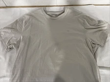 Calvin Klein Men's Smooth Cotton Solid Crewneck T-Shirt, Moonbeam, XL NWOT