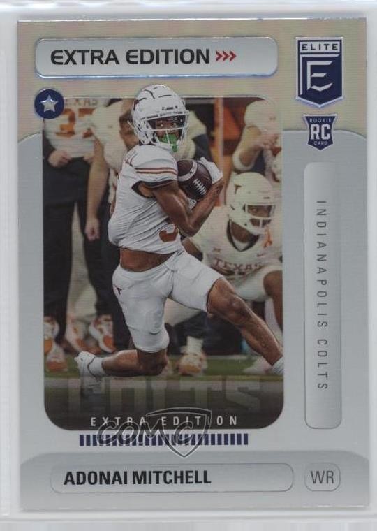 2024 Panini Donruss Elite Extra Edition Adonai Mitchell #15 Rookie RC g6p