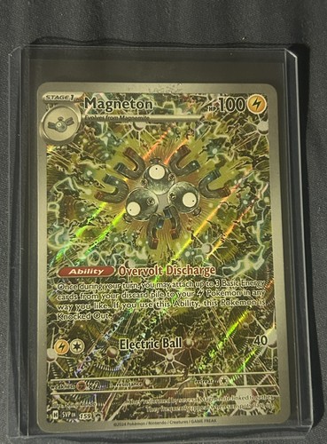 Pokemon Magneton SV Promo 159 Holo Black Star Scarlet Violet Card