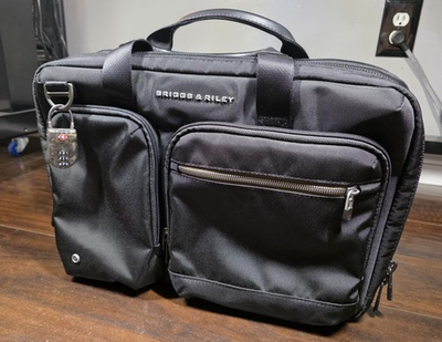 #ad briggs And Riley medium expandable briefcase $275.00