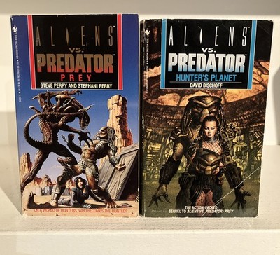 Aliens vs. Predator (AVP) Novel Lot - Prey, Hunter's Planet - Machiko Noguchi 