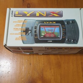 Atari Lynx II Handheld Console - Tested/Working - Original Box and 3 Games