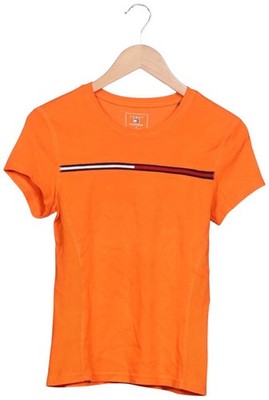 Tommy Hilfiger T-Shirt Damen Shirt Kurzärmliges Oberteil Gr. S Baumw... #npr4c3s